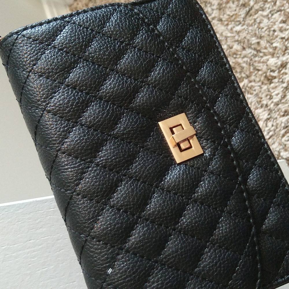 Black and Gold Fancy Purse